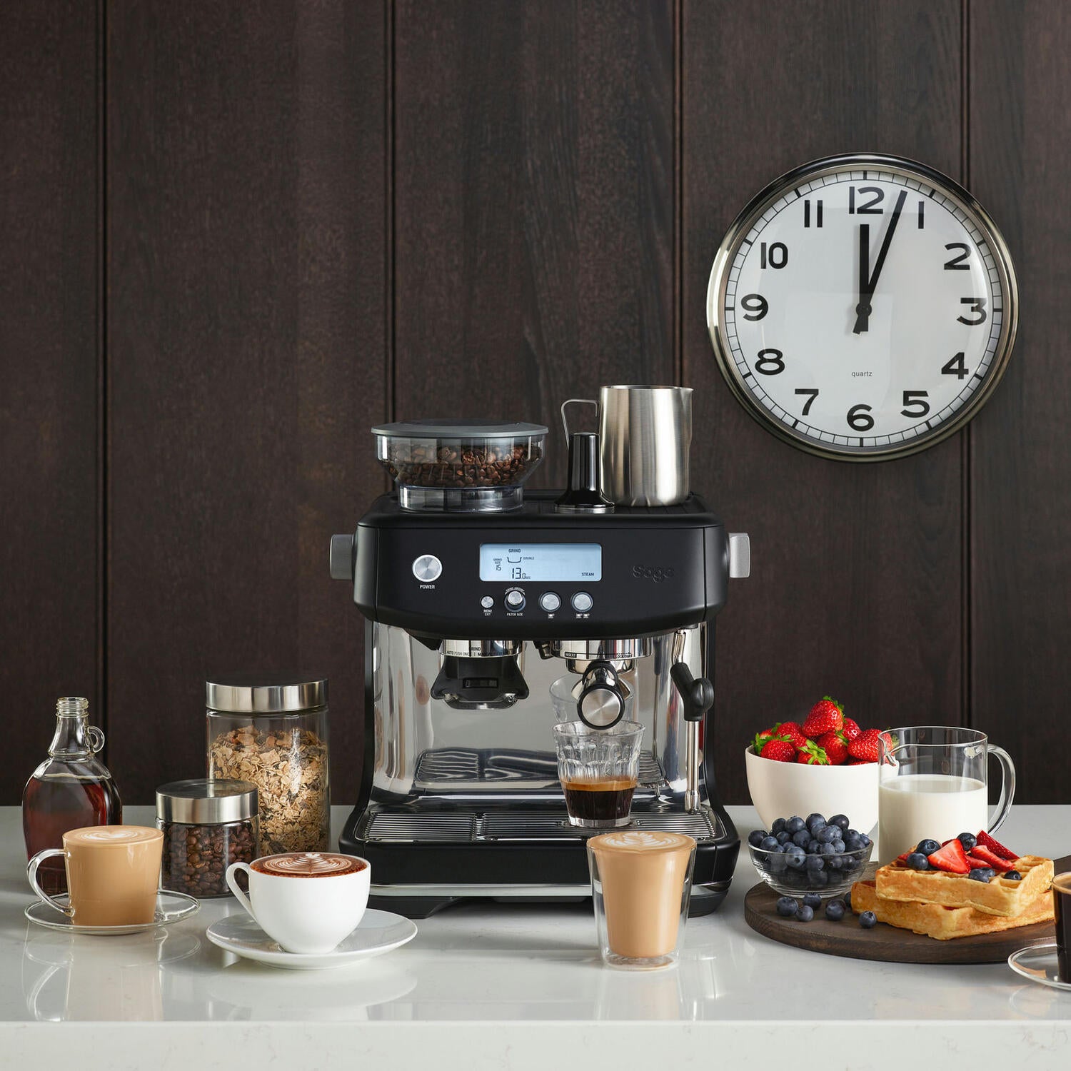 The Barista Pro espressomaskine - Black Truffle